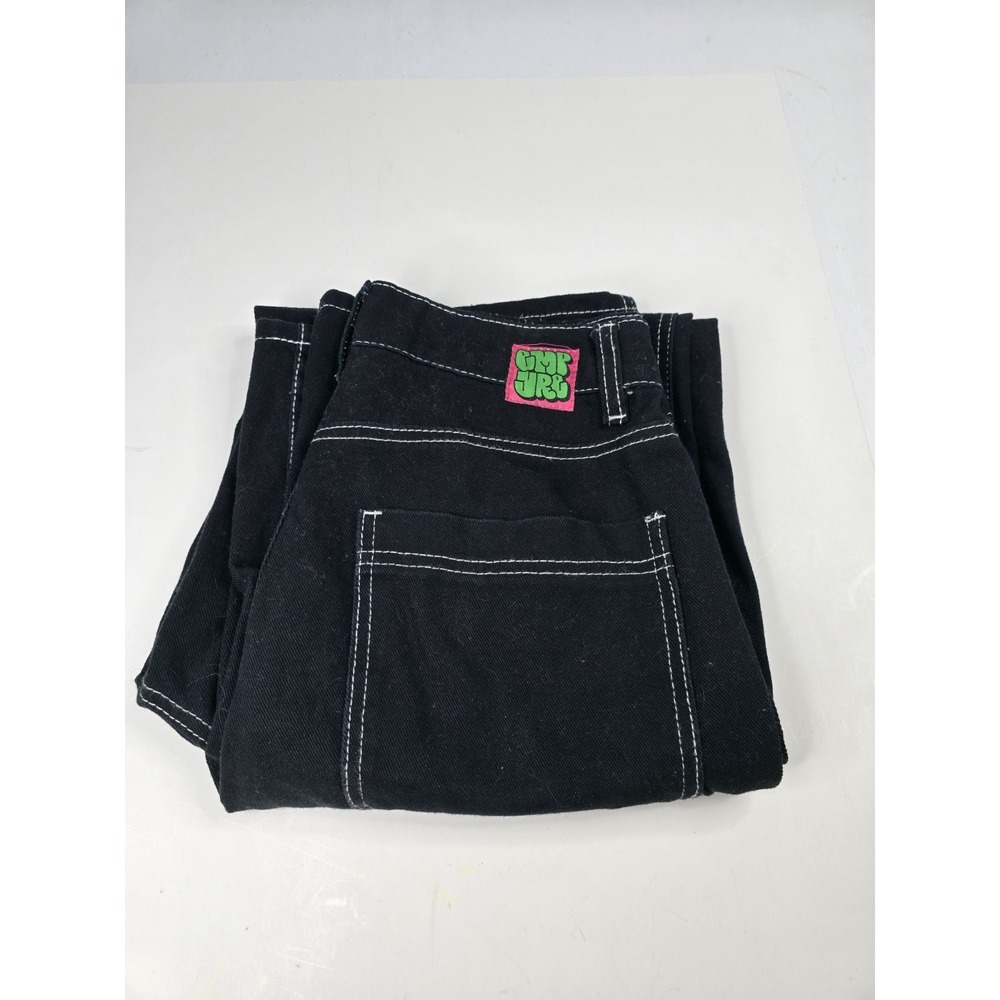90's Baggy Skater Jeans Womens Size 4 Black Empyre‎ Tori Denim Y2K 116422